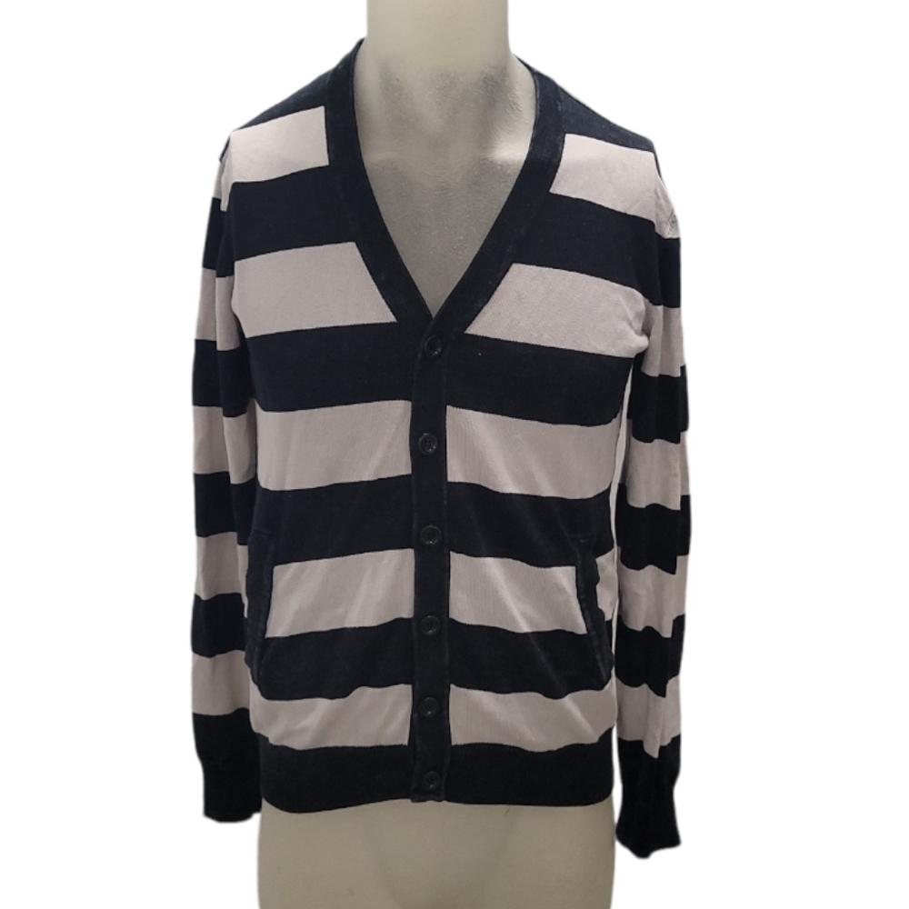 Vintage | Iron Fist | Striped | Cardigan Sweater | Size: S